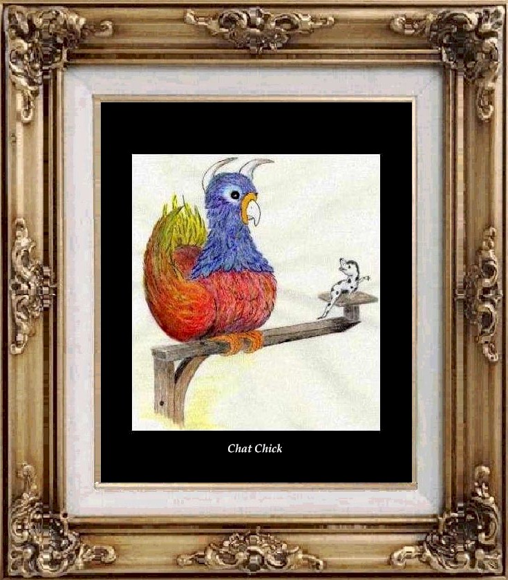 Chat Chick by Rhena Tibbetts
